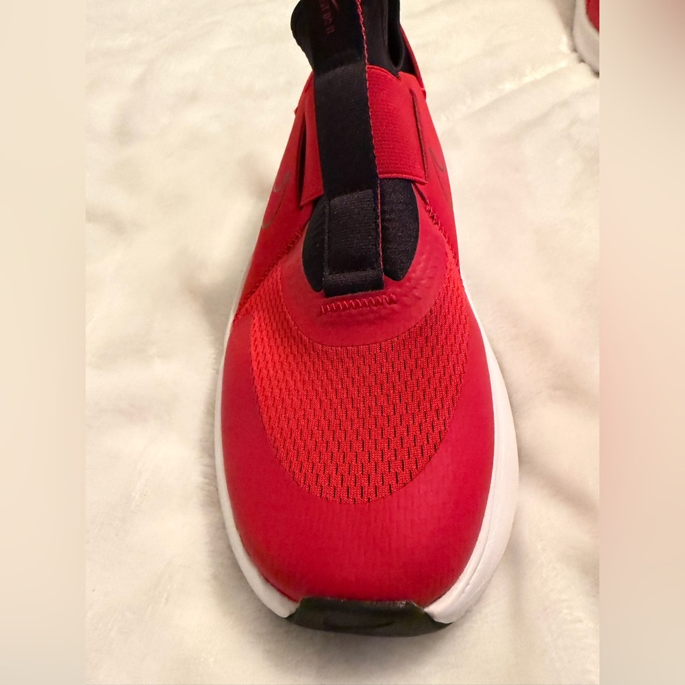Nike Red and Black Athletic Slip-Ons - Picture 2 of 11